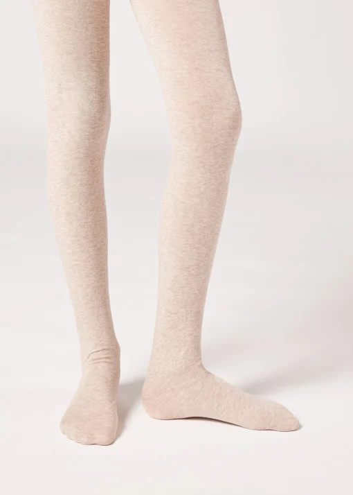 Collants em Algodão Eco para Menina