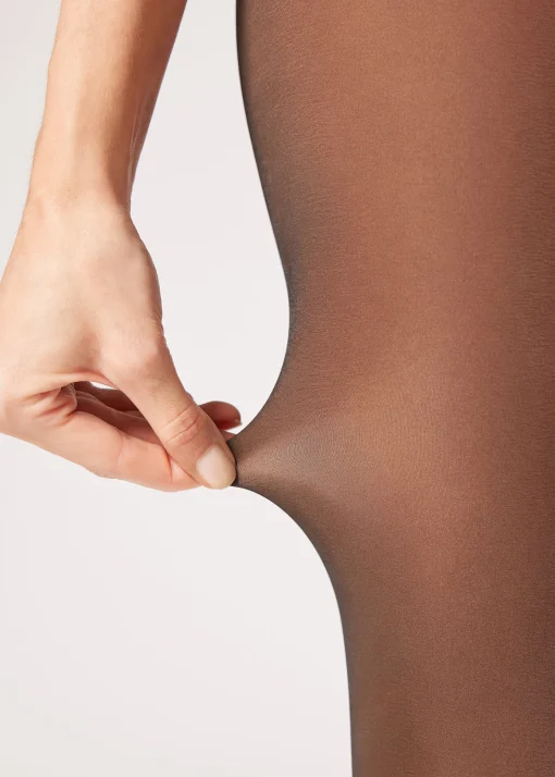 Collants Opacos com Efeito Transparente