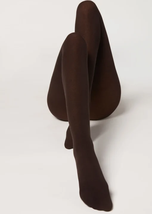 Collants Opacos em Algodão Eco - Den 150