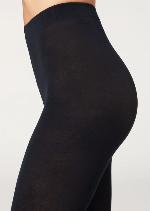 Collants Opacos em Algodão Eco - Den 150