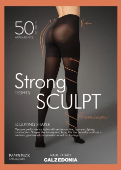Collants Opacos Strong Sculpt - Den 50