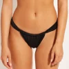Cueca de Biquíni Brasileira com Laterais Finas Shiny Satin