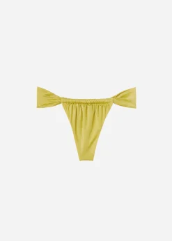 Cueca de Biquíni Brasileira com Laterais Finas Shiny Satin