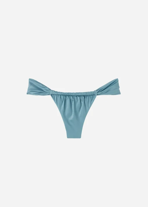Cueca de Biquíni Brasileira com Laterais Finas Shiny Satin