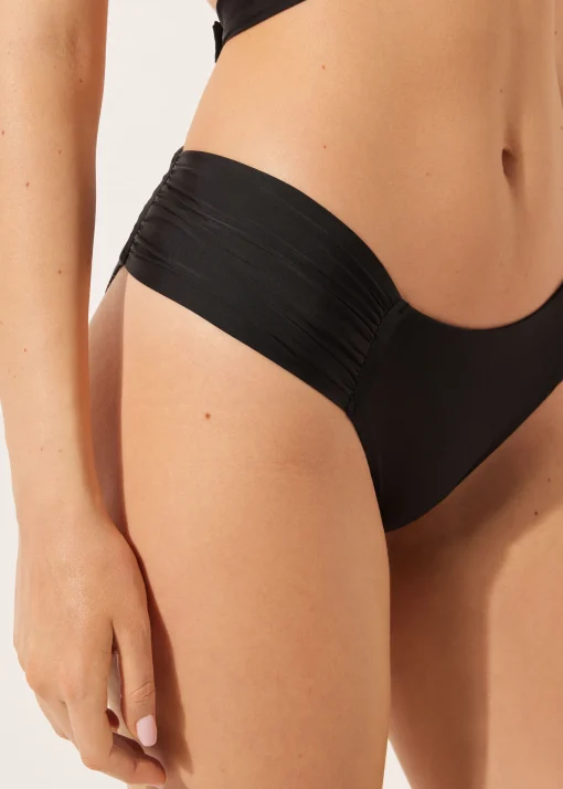 Cueca de Biquíni com Drapeado Indonesia