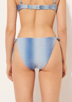 Cueca de Biquíni com Laços Colorful Shades