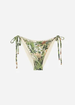 Cueca de Biquíni com Laços Savage Tropics