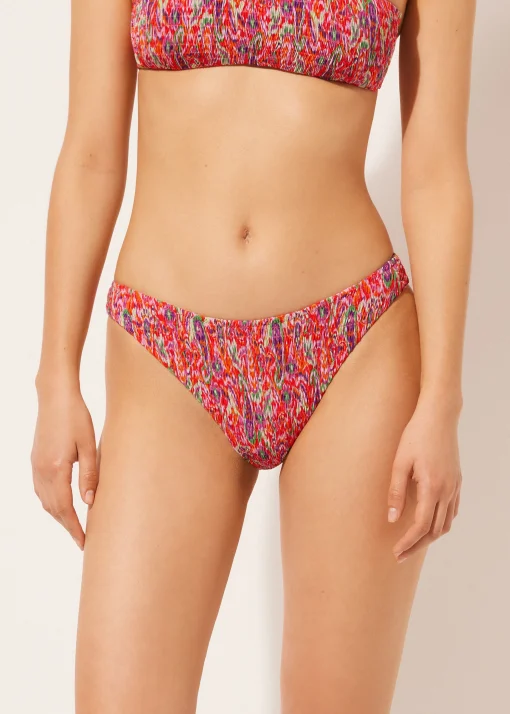 Cueca de Biquíni Vibrant Paisley