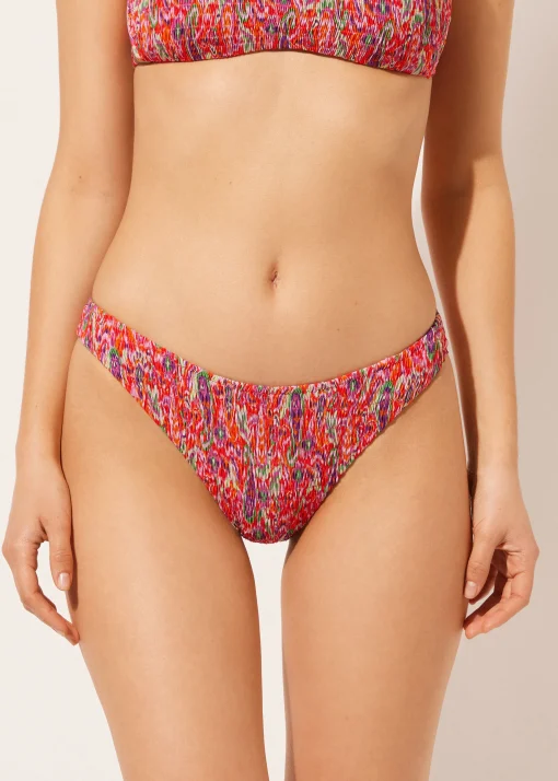Cueca de Biquíni Vibrant Paisley