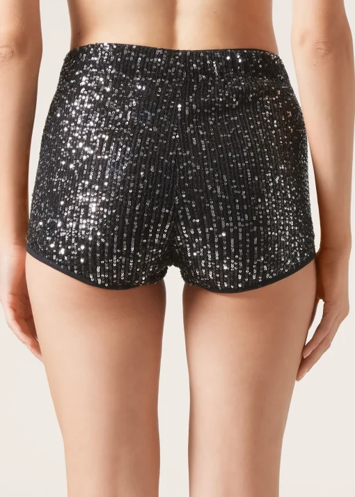 Hot Pants com Lantejoulas