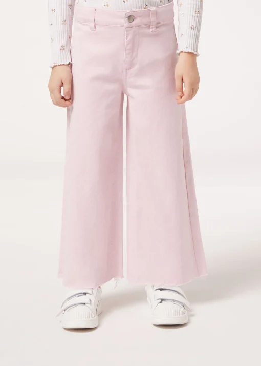 Jeans Desbotados para Menina