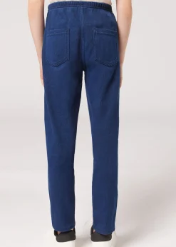 Jeggings de Ganga para Criança