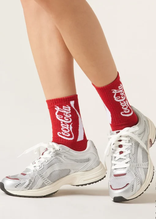 Meias Vermelhas Coca Cola