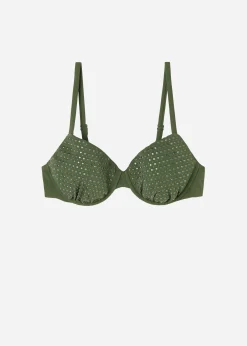 Parte de Cima de Biquíni Push-up Ligeiramente Almofadado Luxury Stones