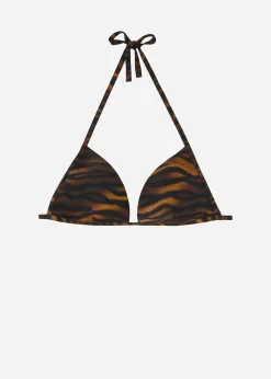 Parte de Cima de Biquíni Triângulo Almofadado e Graduado Mombasa