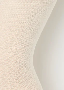 Collants de Rede 50 Den com Padrão Tracejado para Menina