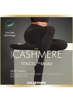 Collants Macios com Mistura De Modal e Caxemira