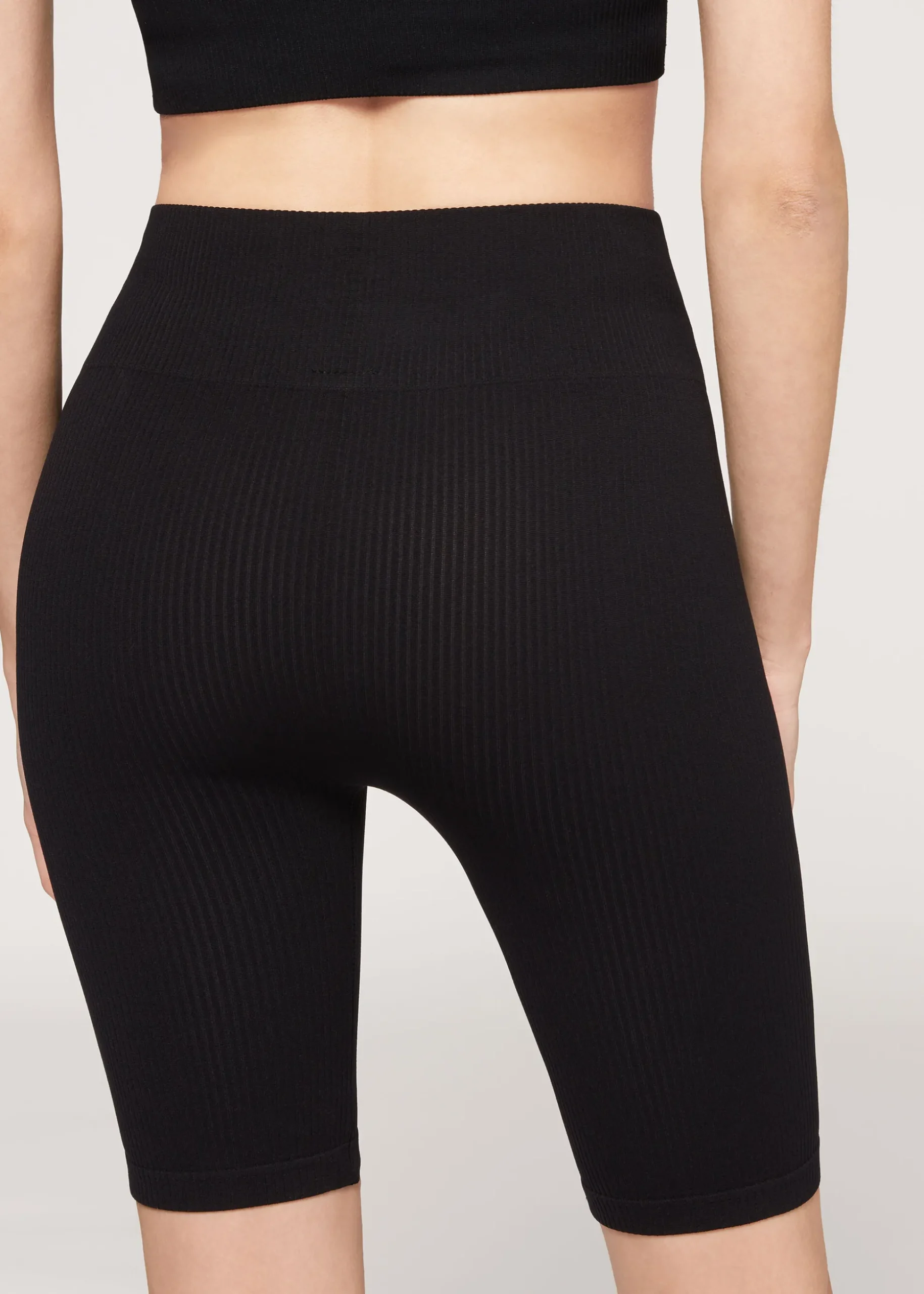 Leggings Ciclista de Desporto sem Costuras