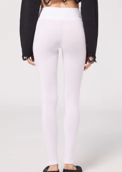 Leggings em Algodão
