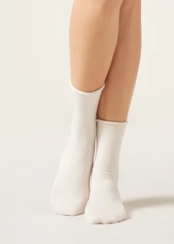 Meias Curtas com Caxemira