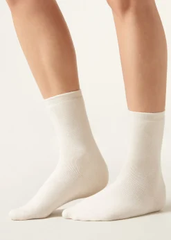 Meias Curtas em Algodão Térmico