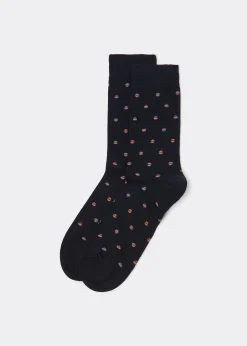 Meias Estampadas para Homem