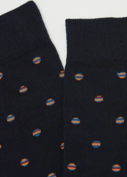 Meias Estampadas para Homem