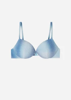 Parte de Cima de Biquíni Push-up Ligeiramente Almofadada Colorful Shades